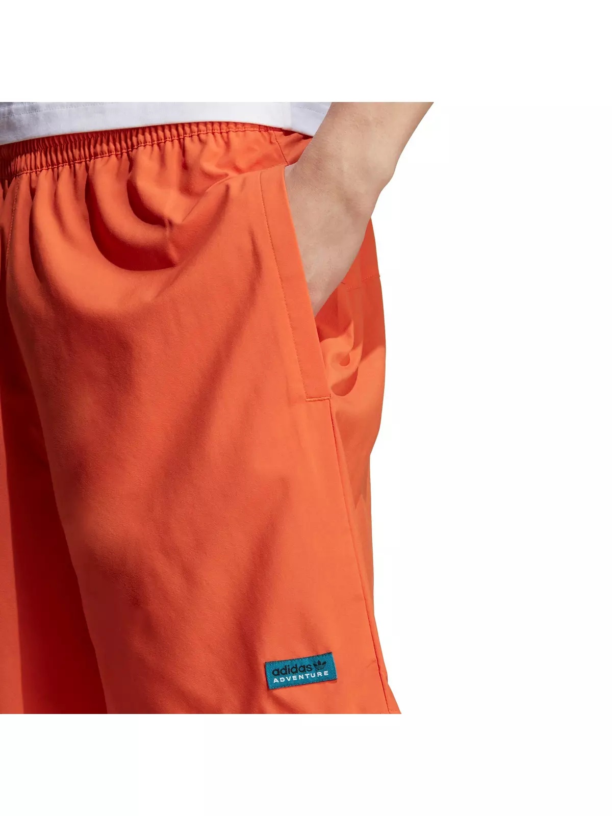 Men's Adventure Woven Shorts-Orange - 3