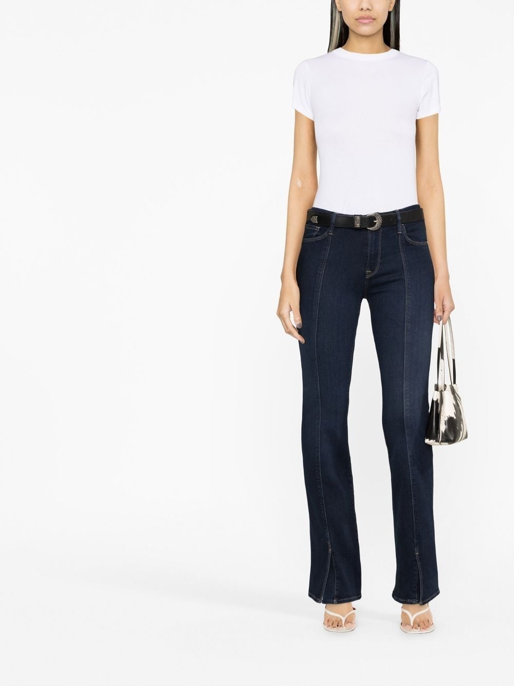 high-rise bootcut jeans - 2