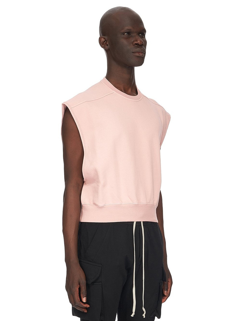 Rick Owens DRKSHDW Pink Talin Sweatshirt outlook