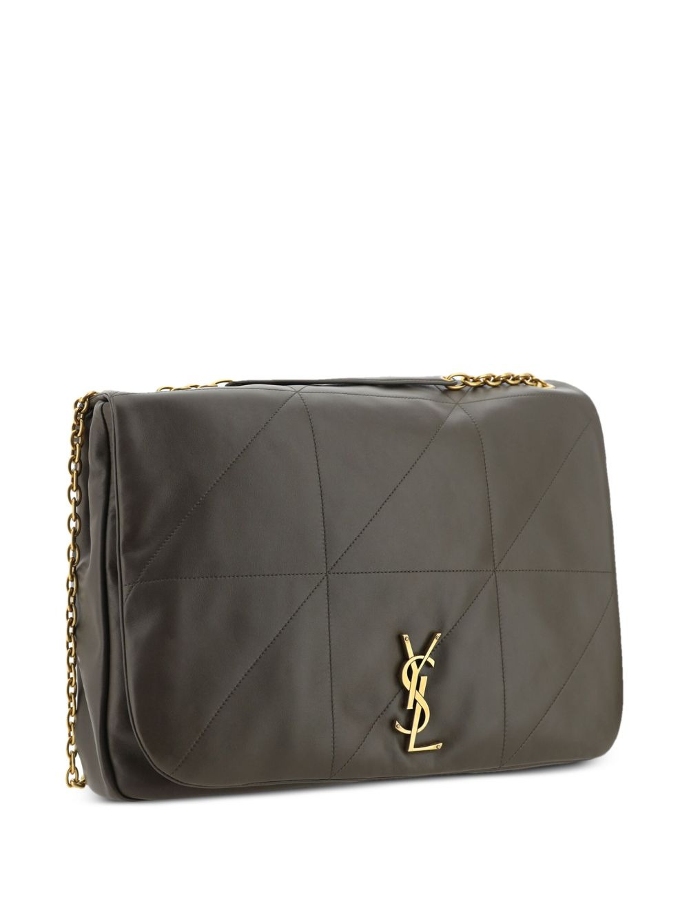 Jamie geometric-panelled shoulder bag - 4