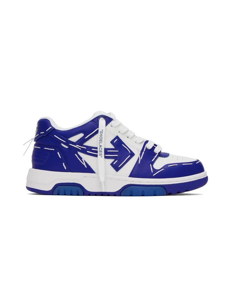 Blue & White Out Of Office Sartorial Sneakers 1