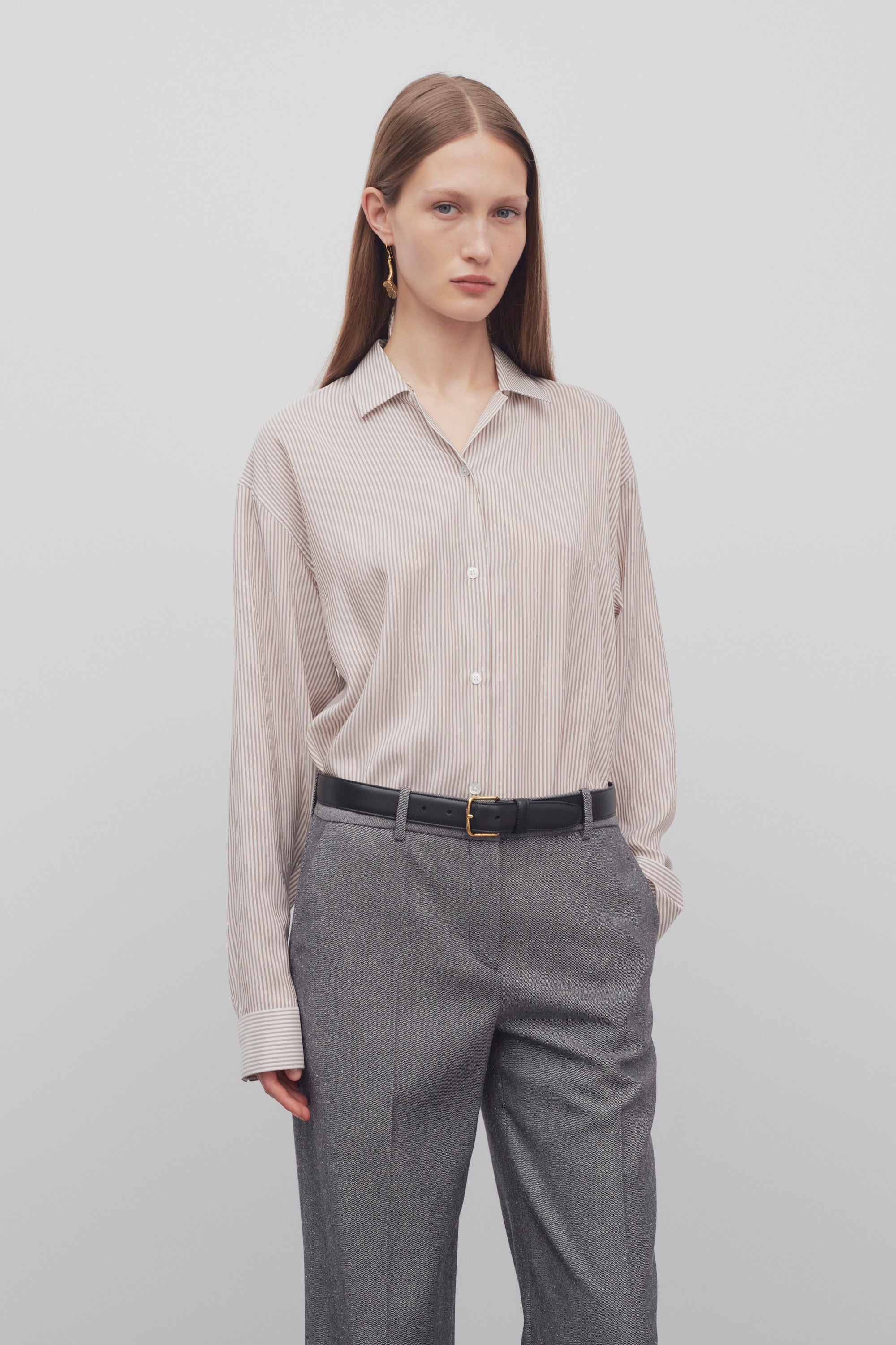 Valene Shirt in Silk - 3