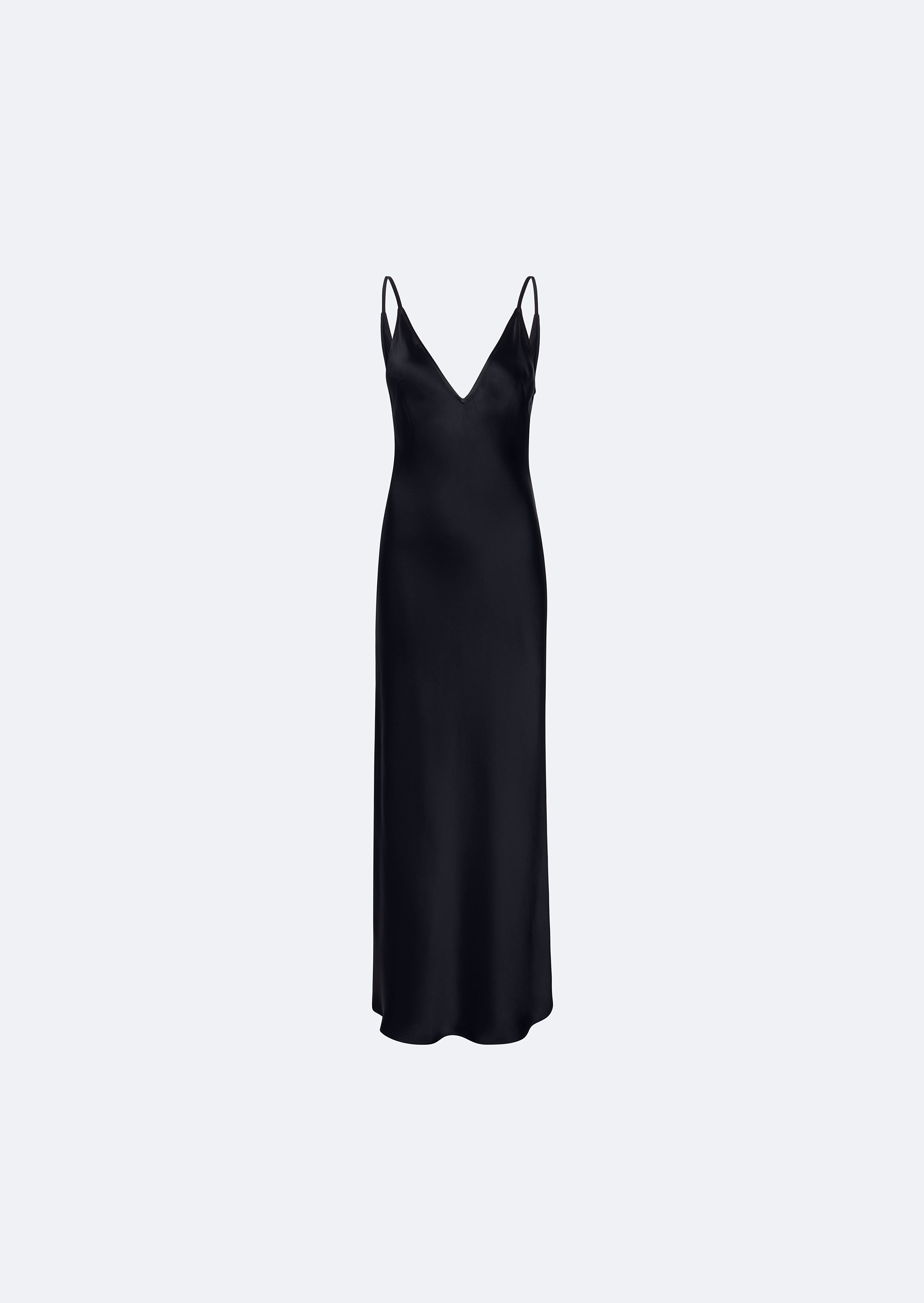 Satin Slip Dress - 1