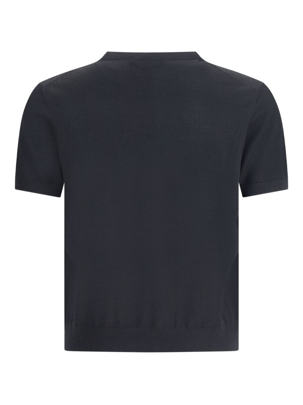 short-sleeved crew-neck knitwear - 3