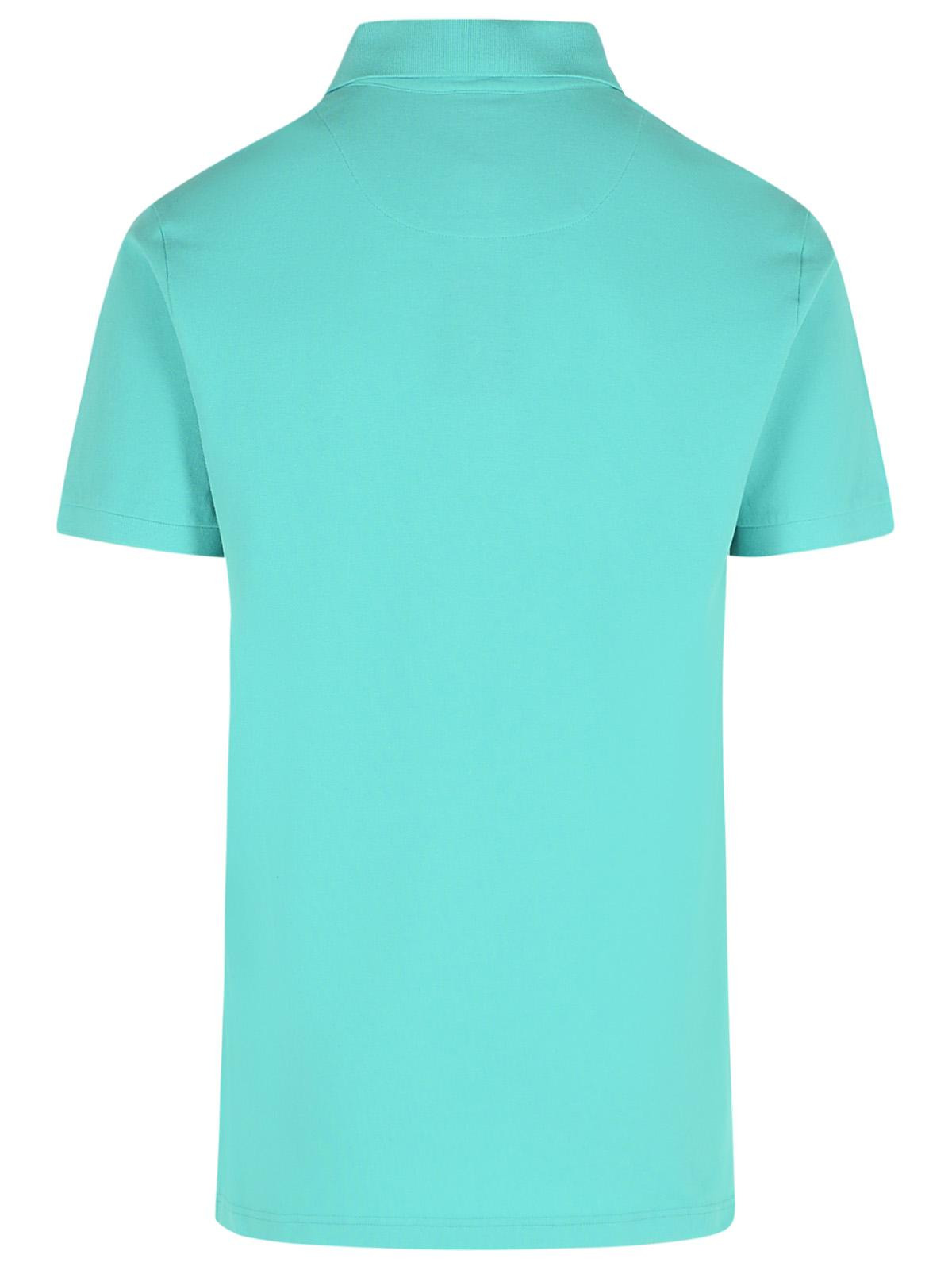 Etro 'Roma' Polo Shirt In Light Blue Cotton Men - 3