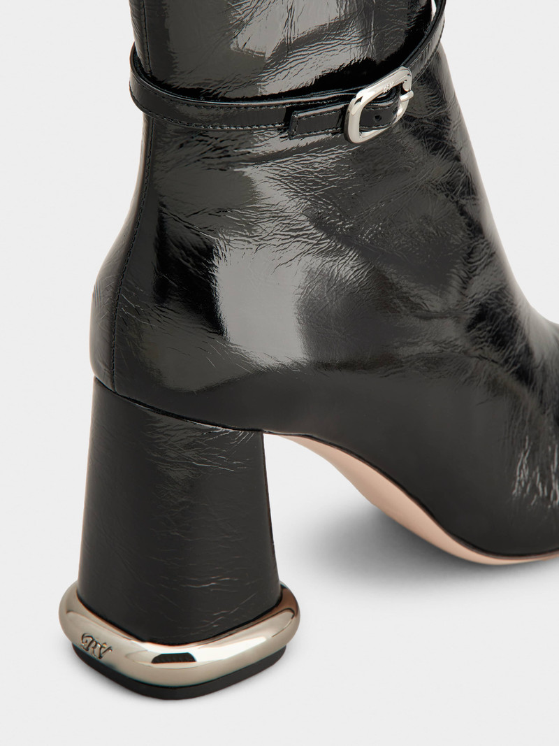 Viv' Podium Booties in patent leather 3