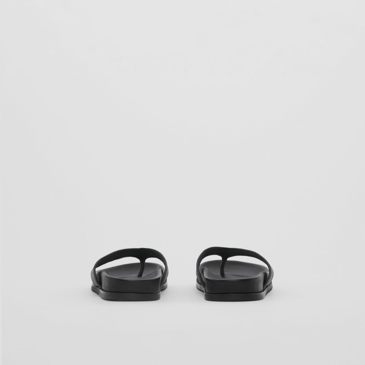Monogram Print Sandals - 5