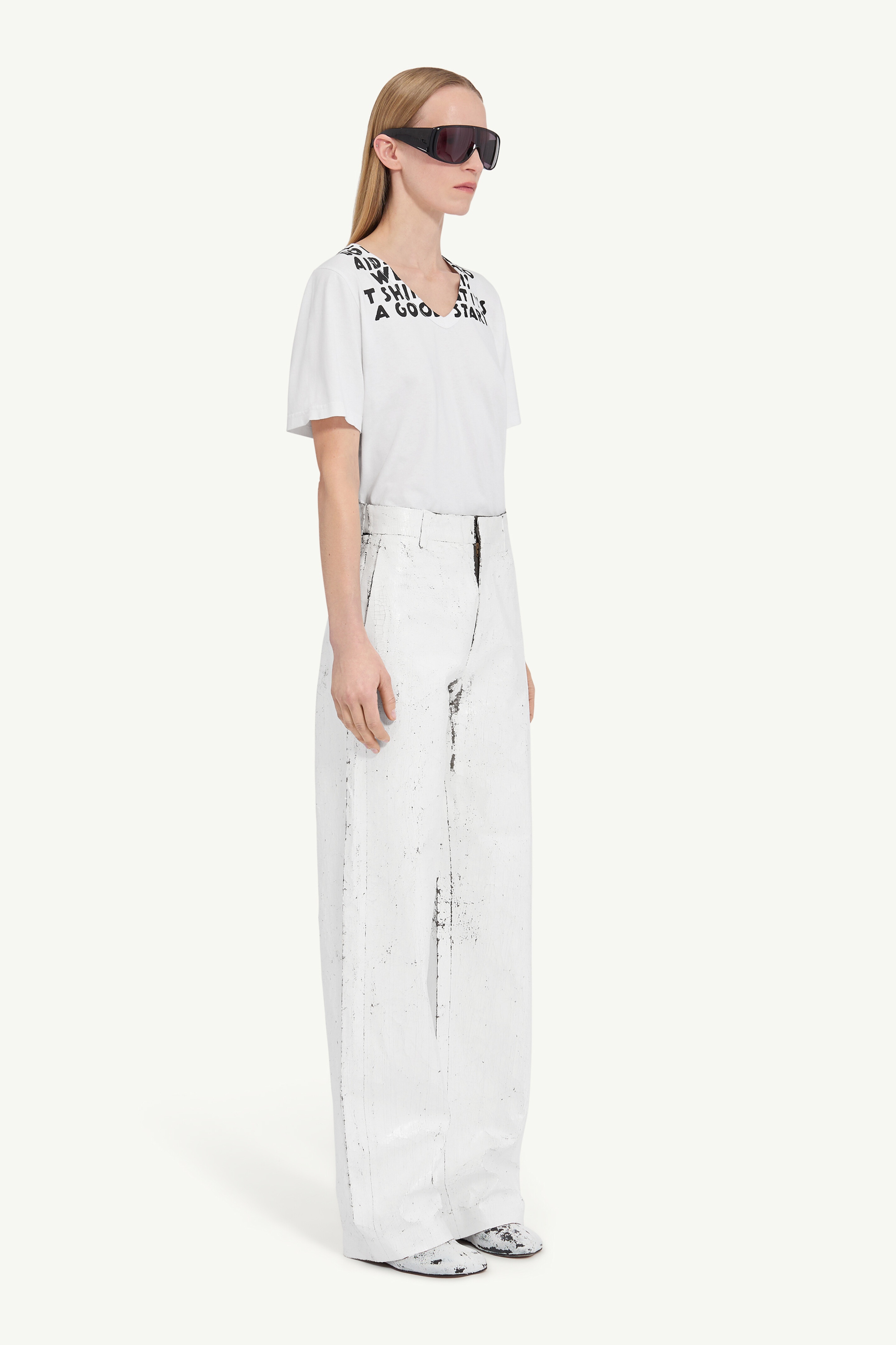 Painted Tailored Trousers - 3