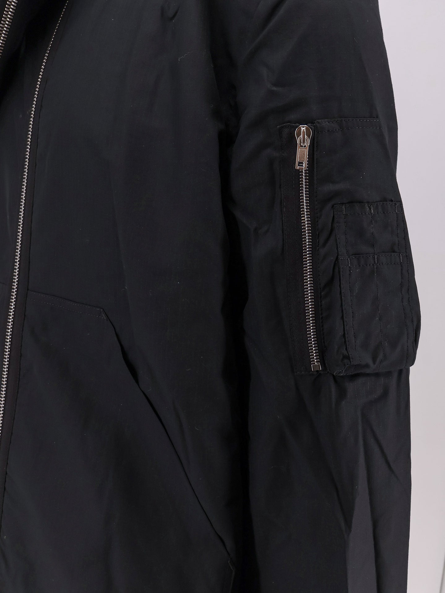 Drkshdw Men Gimp Flight Bomber Lyocell Jacket - 5