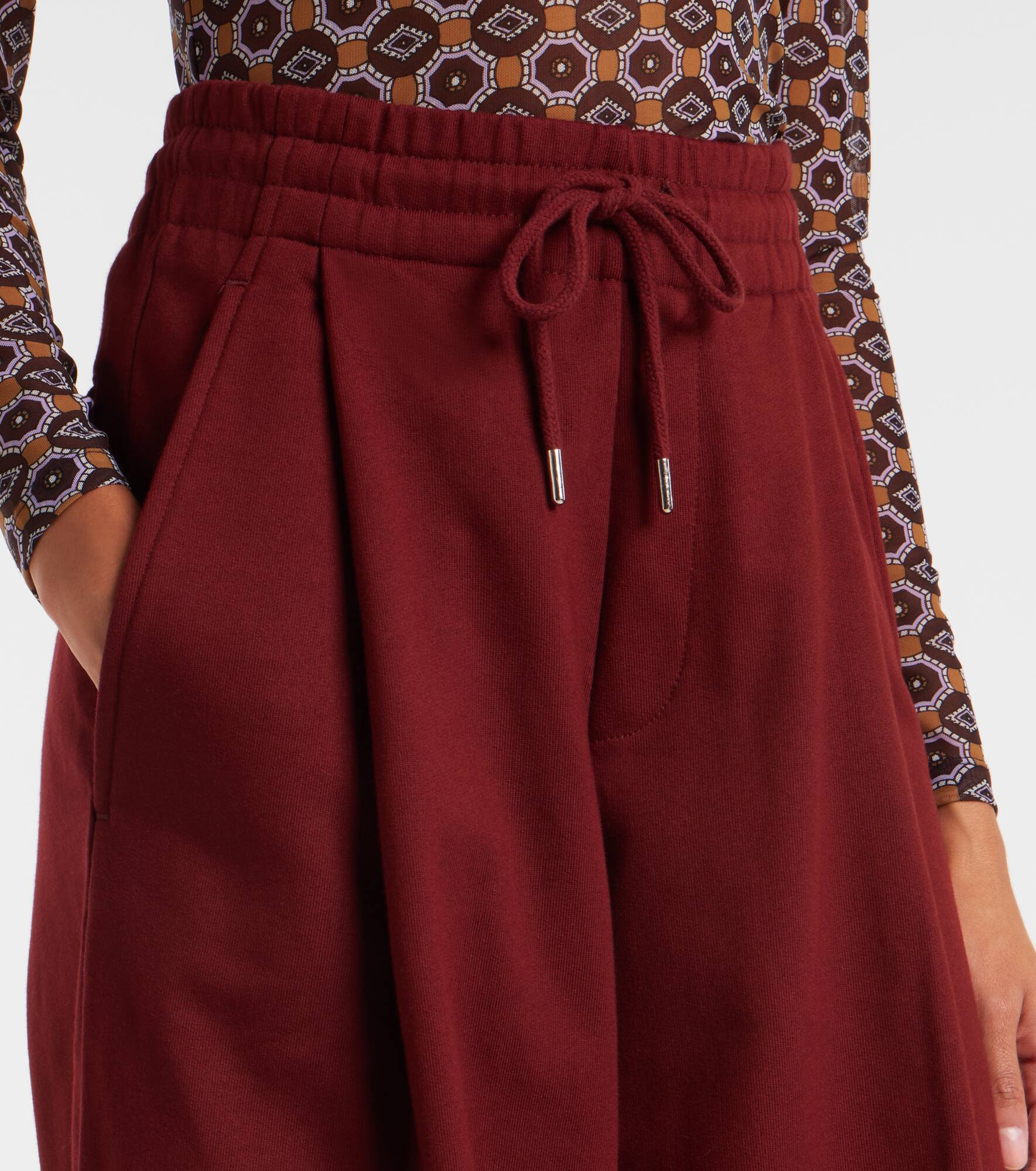 Cotton jersey sweatpants - 4