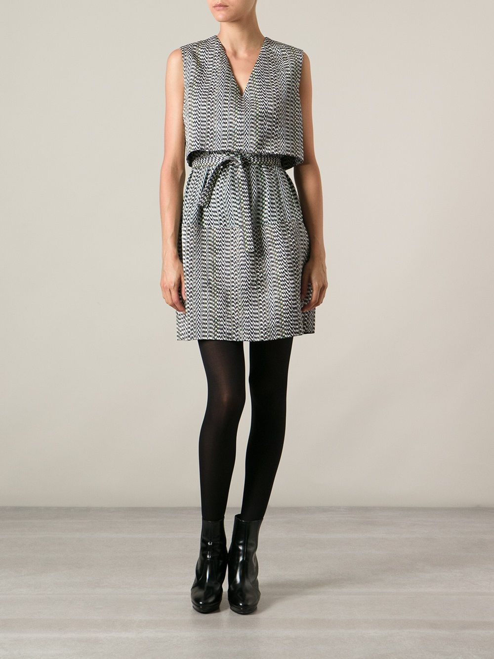 'White Noise' layered dress - 2