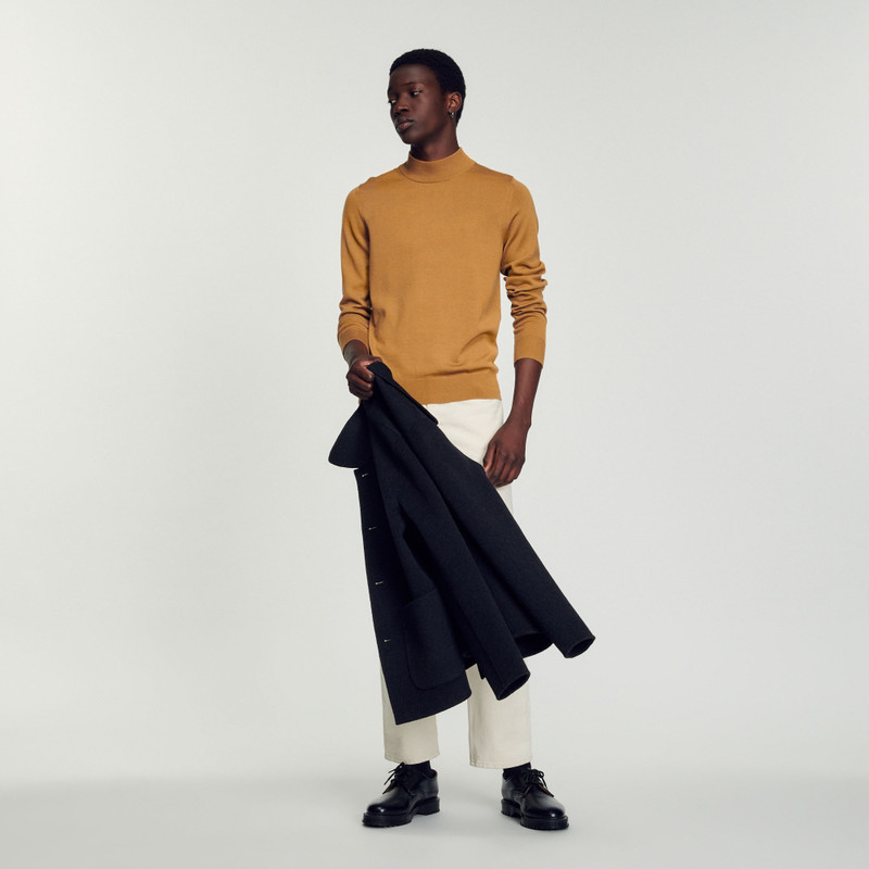 Sandro Funnel neck sweater outlook