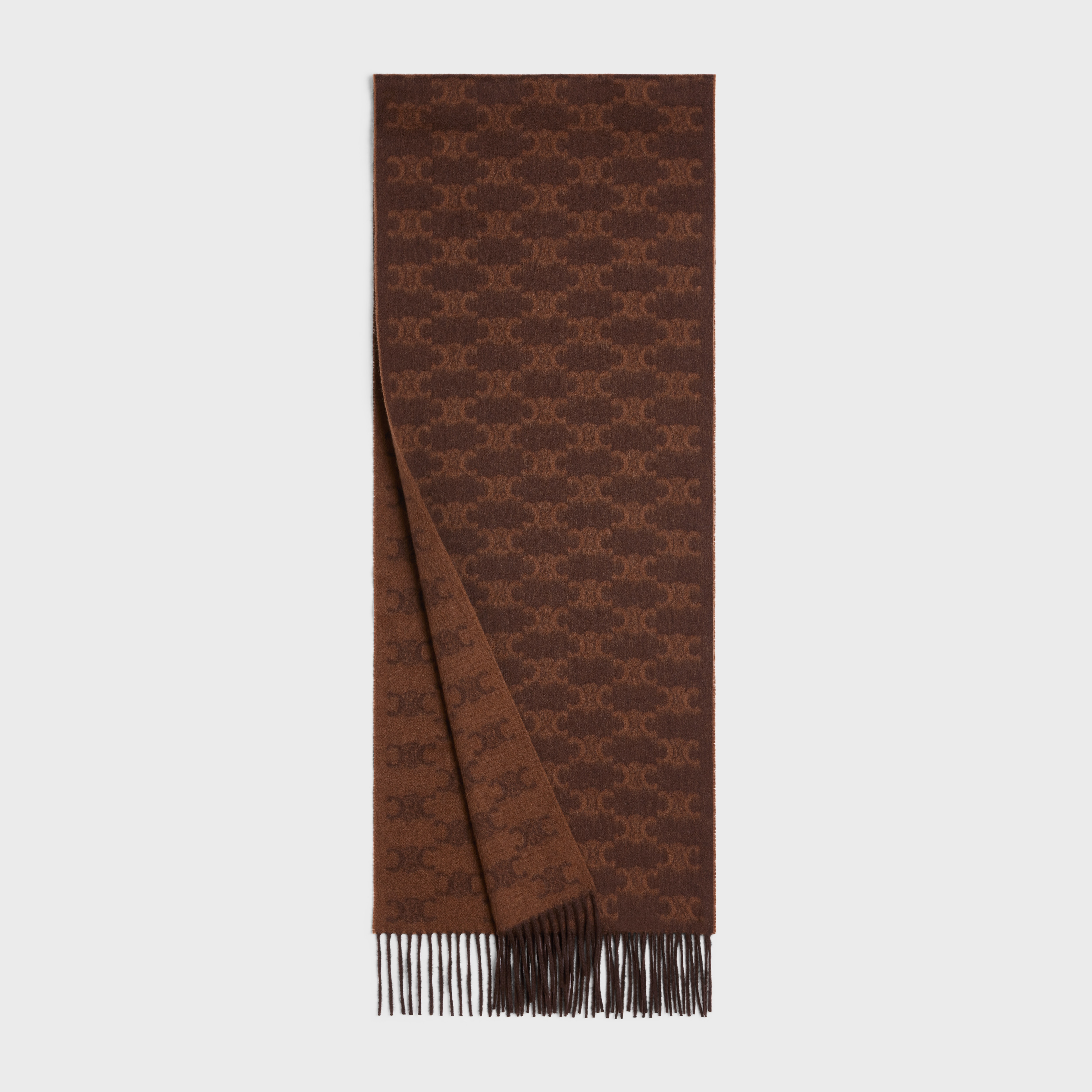 SCARF in monogram cashmere - 2