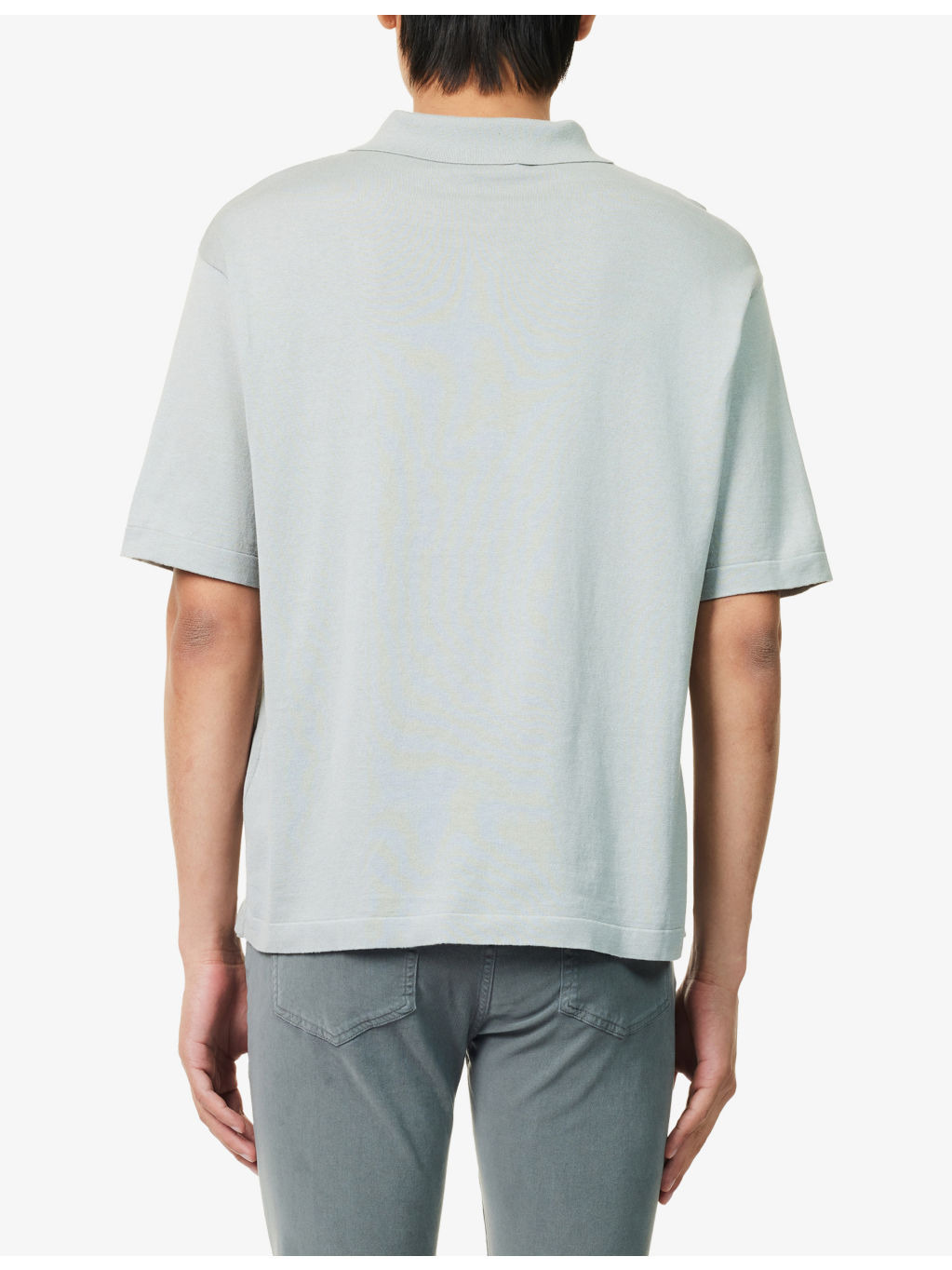 Regular-Fit Silk-And-Cotton Fine-Knit Polo Shirt - 4