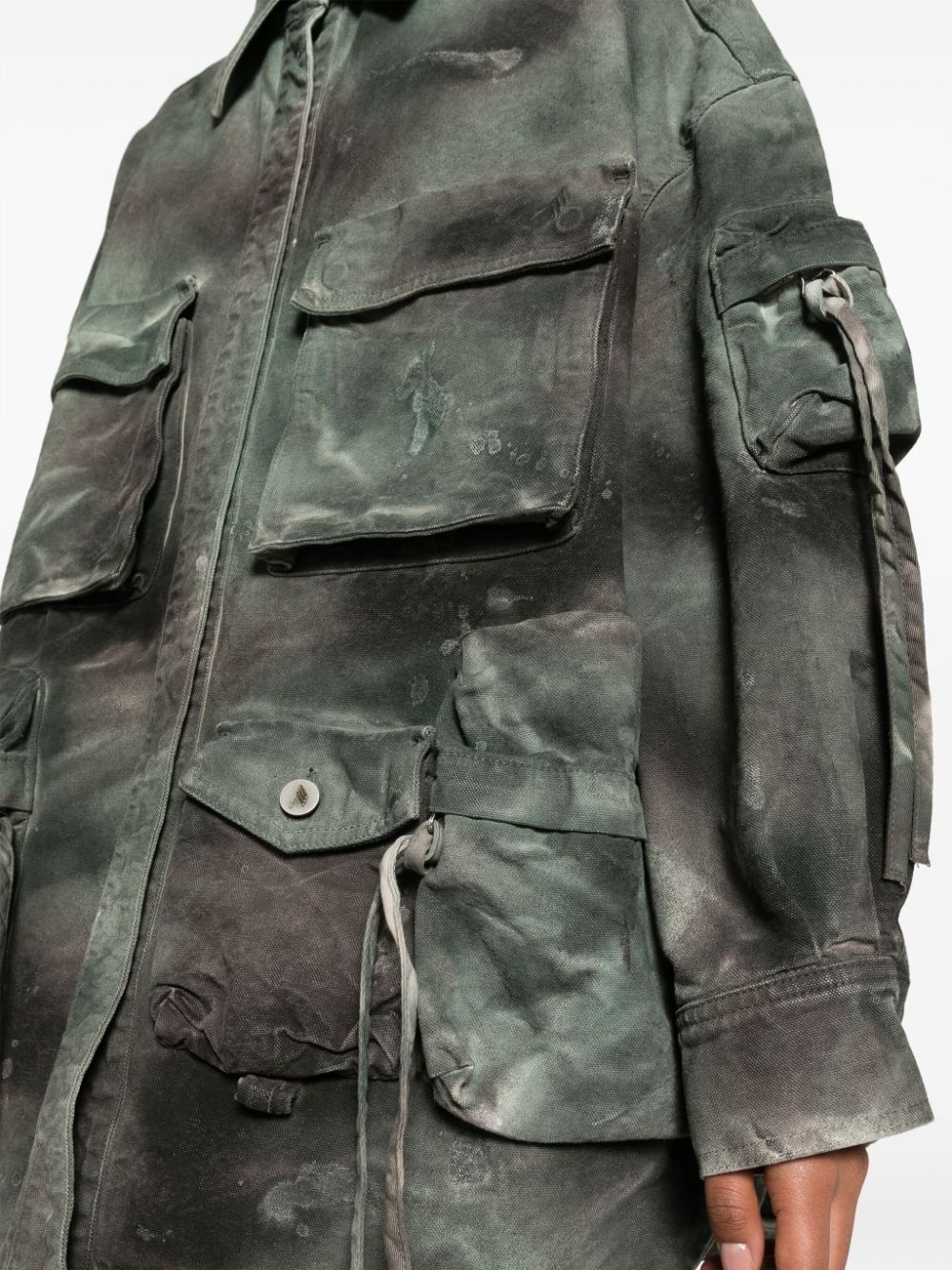 THE ATTICO Fern denim short coat | tessabit | REVERSIBLE