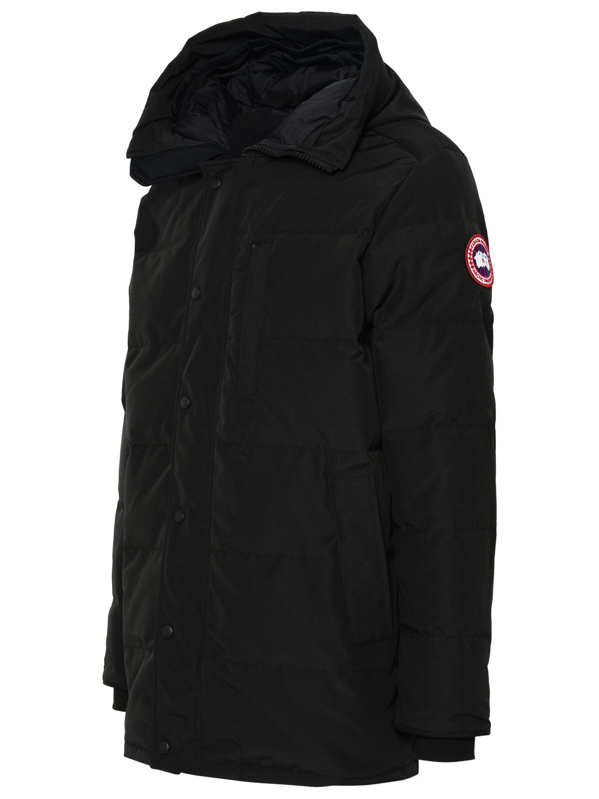 Canada Goose 'Carson' Black Cotton Blend Parka Men - 2