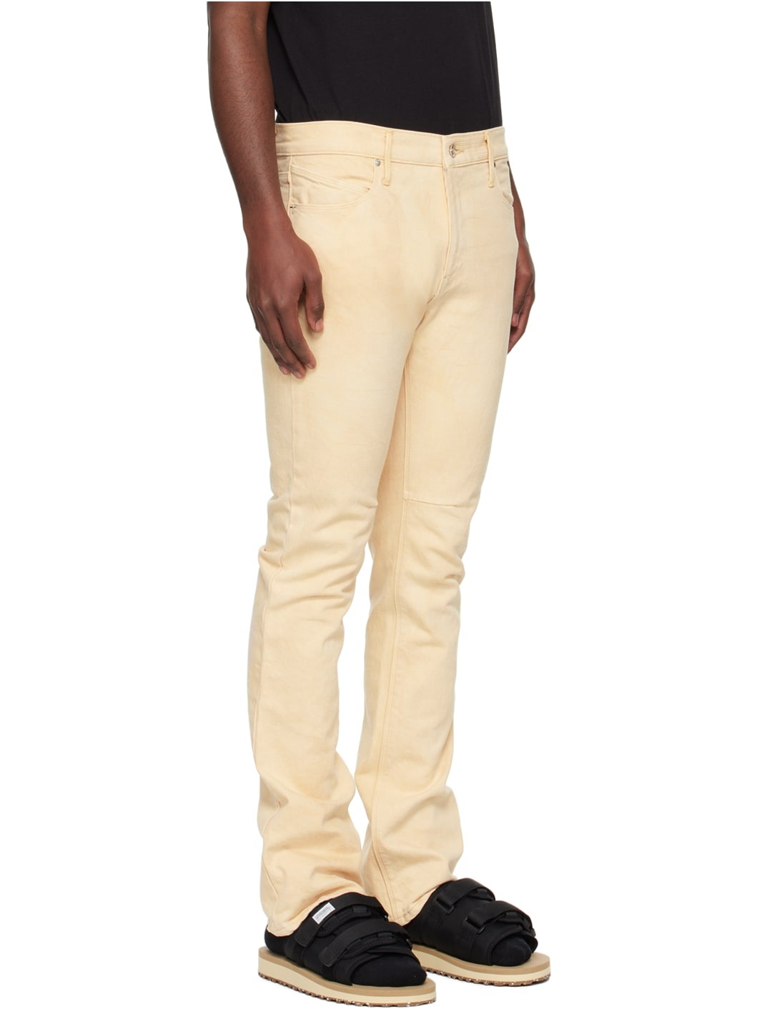 Beige Denis Jeans - 2