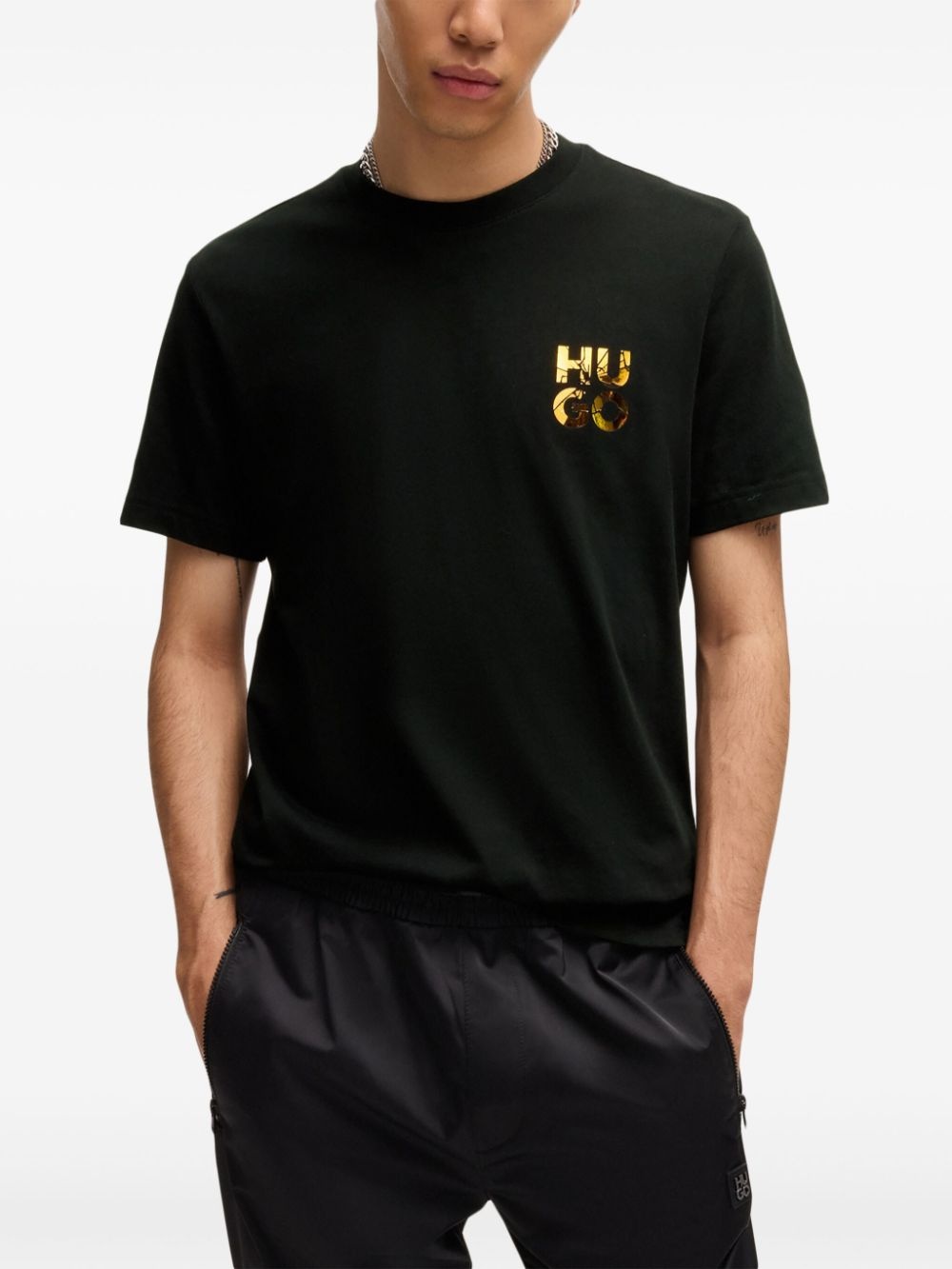cotton T-shirt - 3