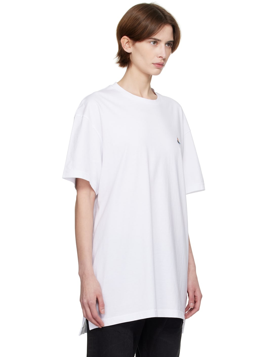 White Oversized T-Shirt - 2