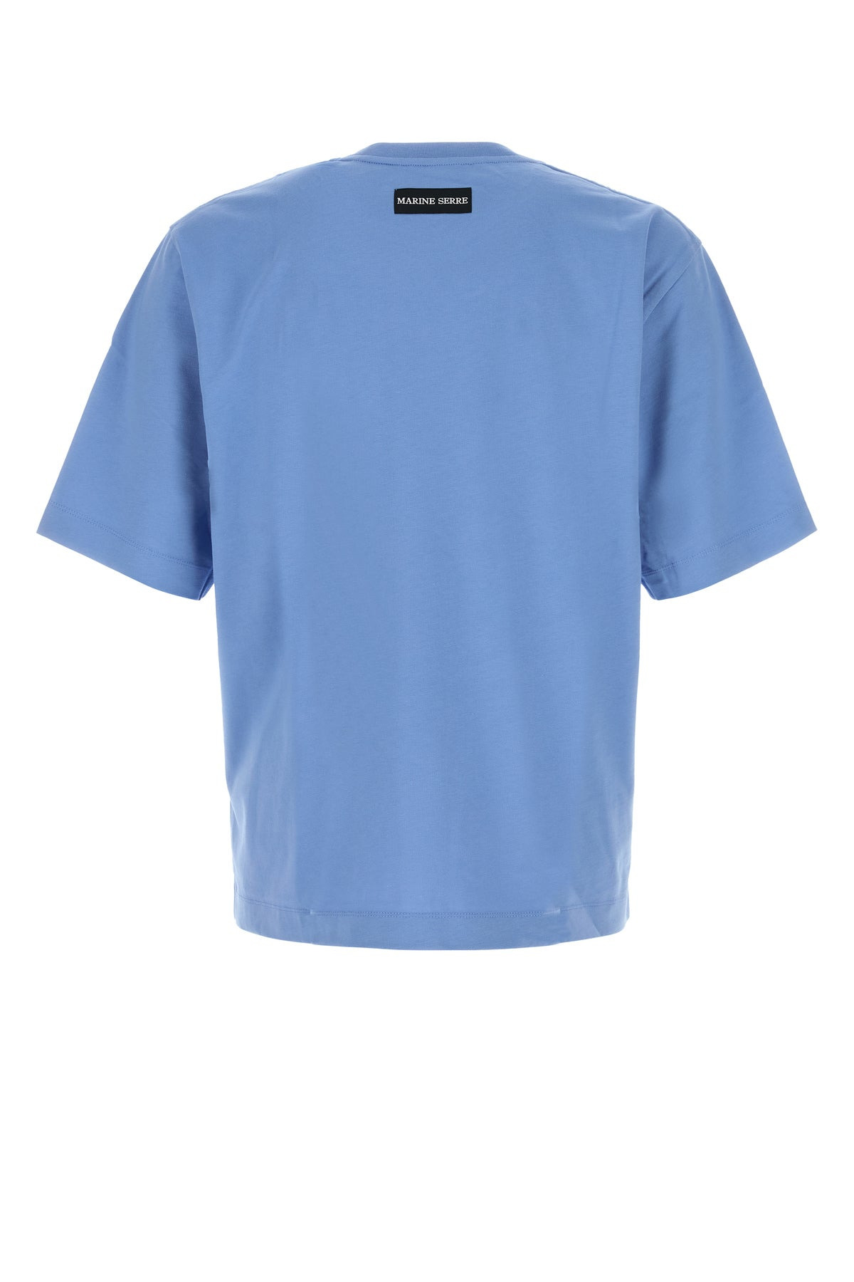 Cerulean blue cotton t-shirt - 2