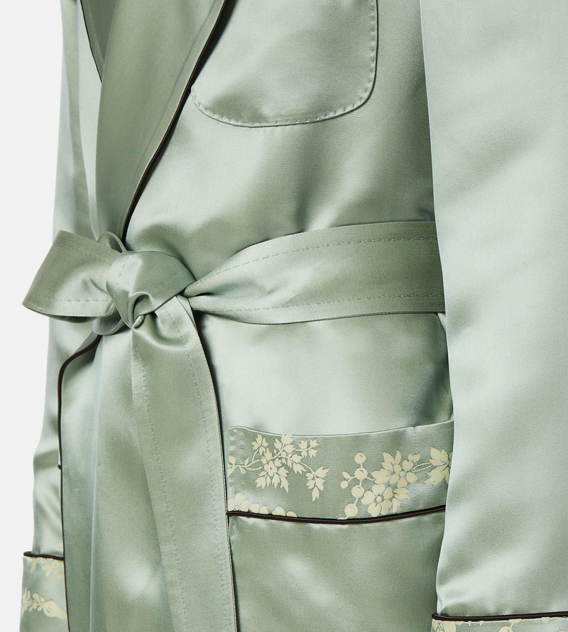 TOM FORD SILK SATIN ORNAMENTAL JACQUARD ROBE outlook