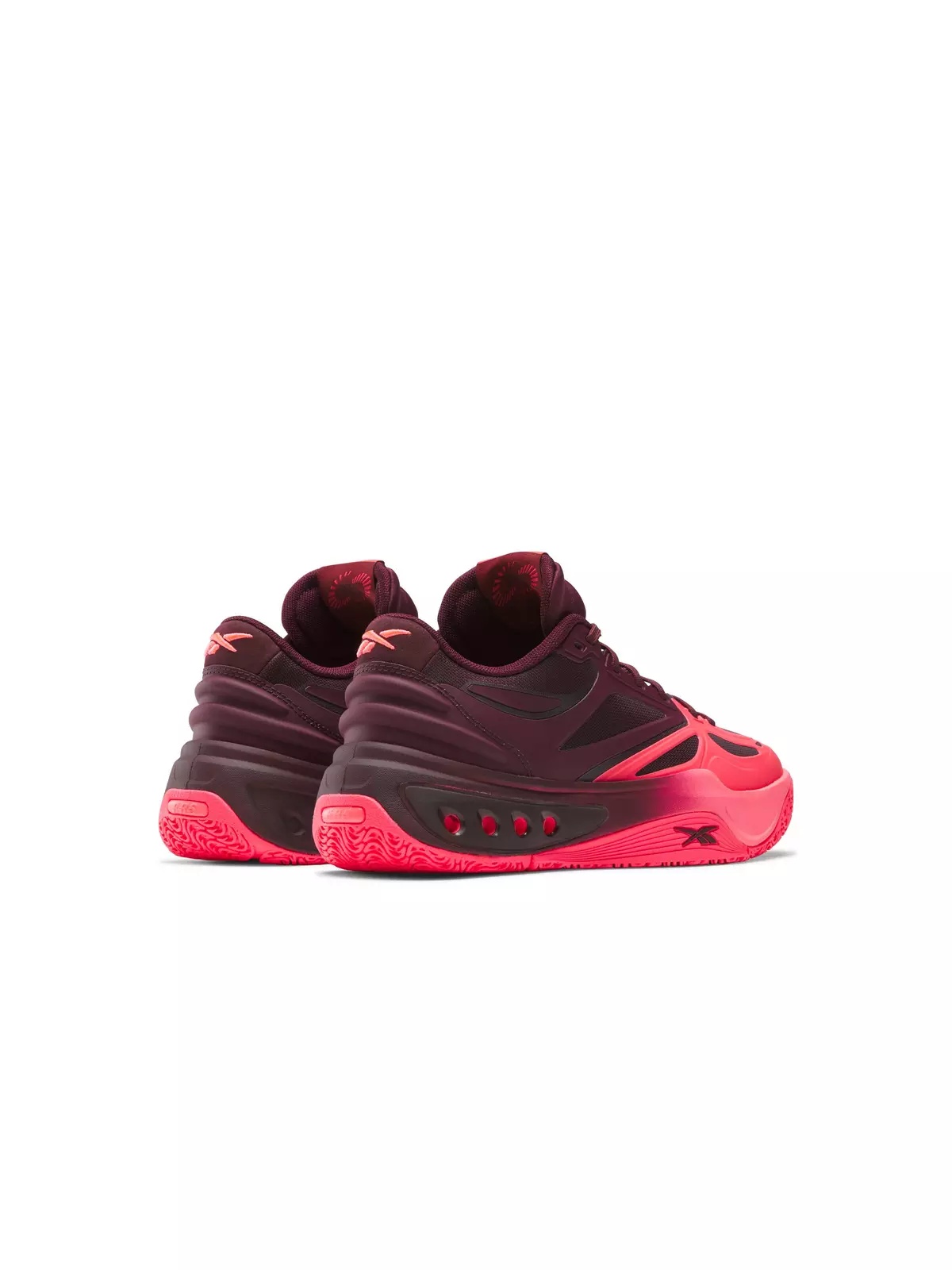 Engine A "Black Cherry/Pink Blast/Black Cherry" Unisex Basketball Shoe - 3