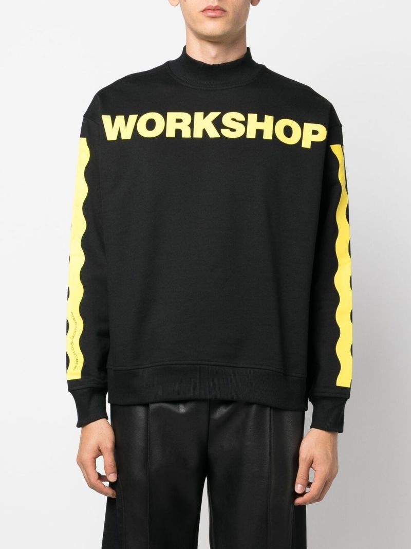 graphic-print long-sleeve sweatshirt - 3