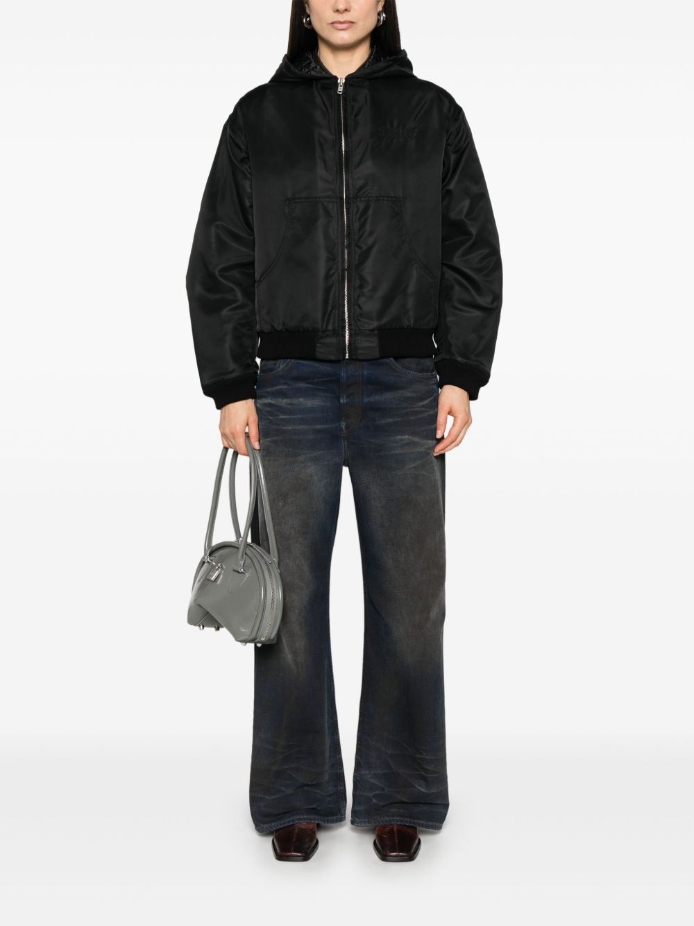 numbers motif-embroidered jacket - 2