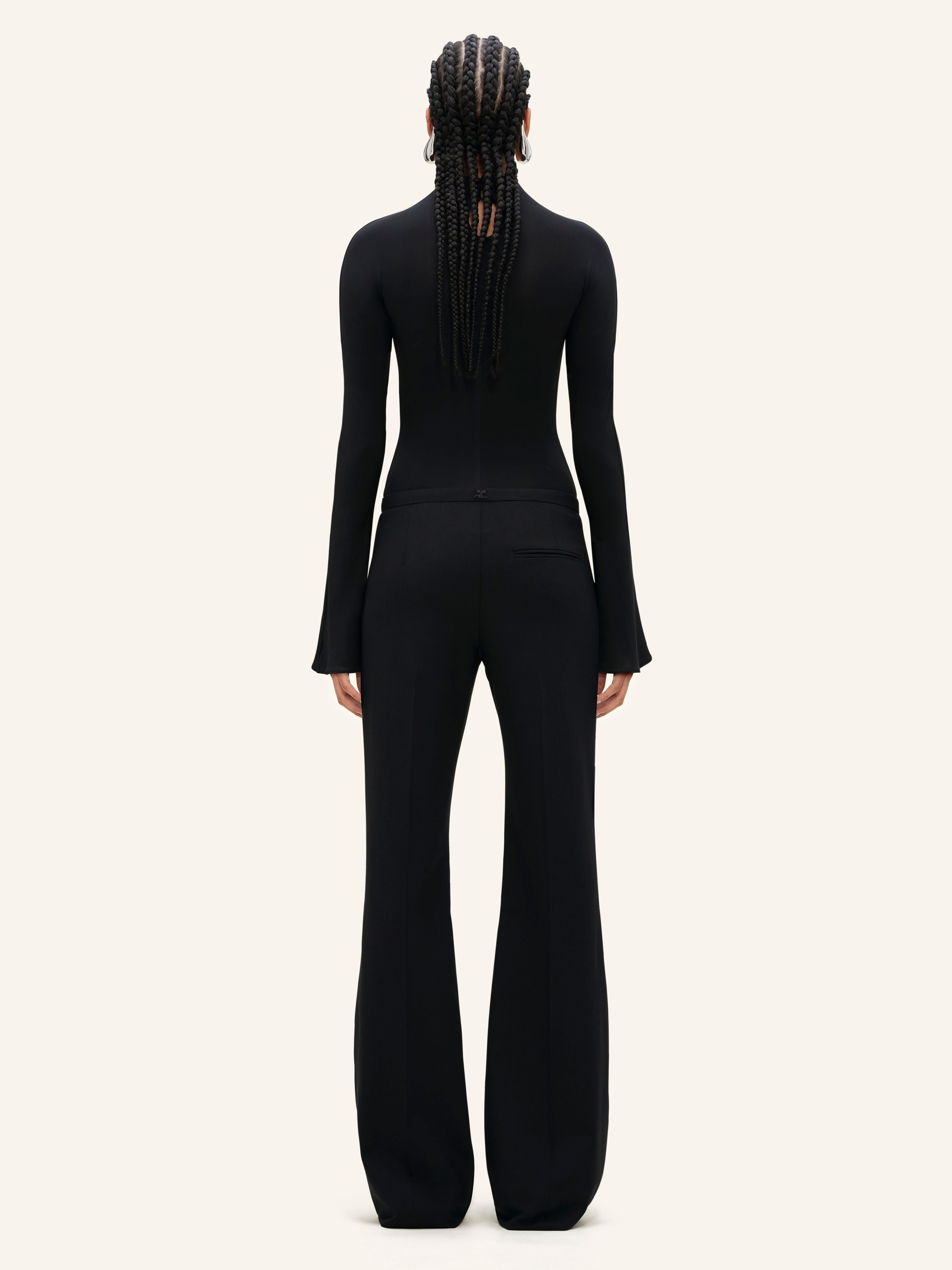 HERITAGE WOOL TAILORED PANTS - 4
