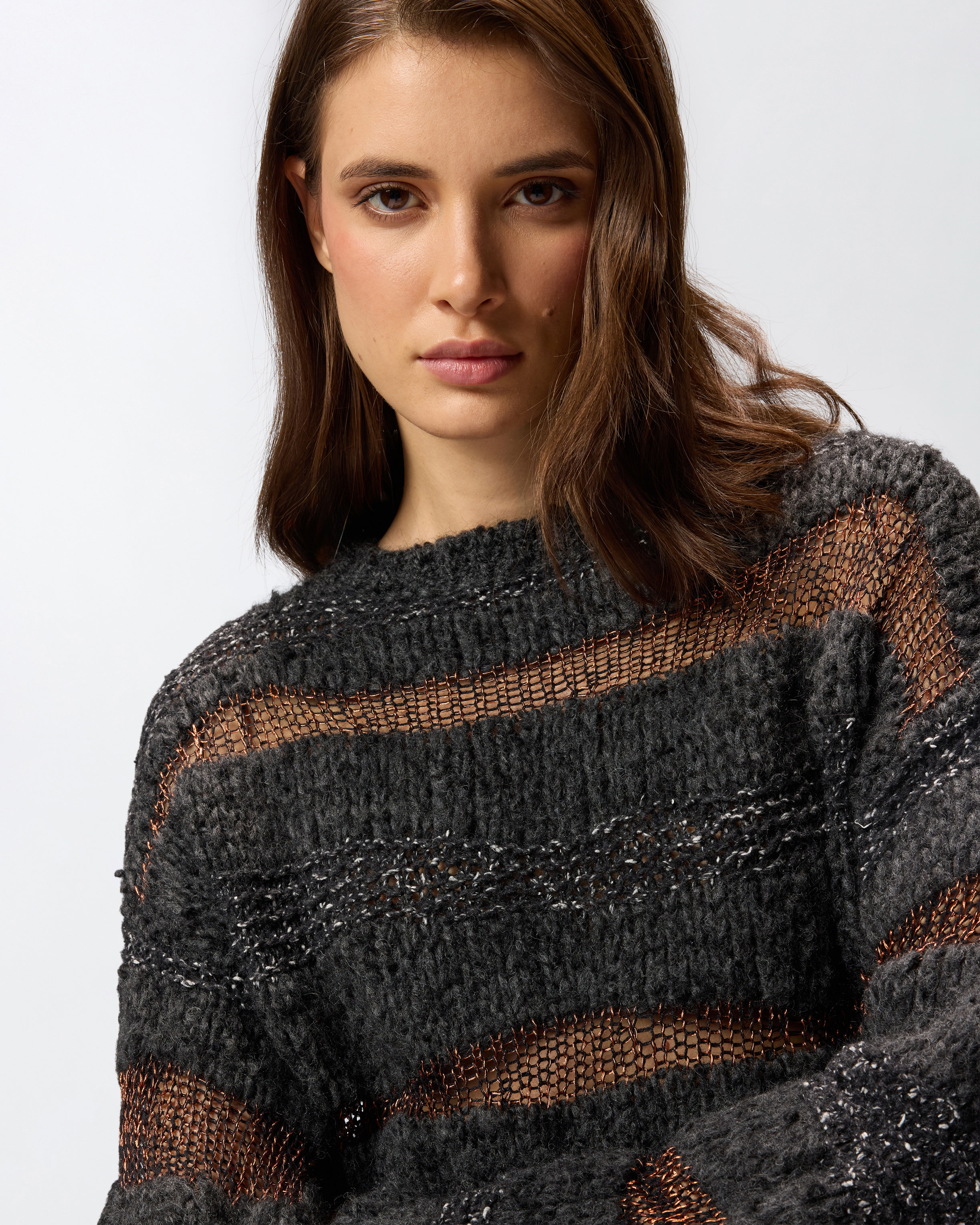 KNOP JACQUARD SWEATER - 5