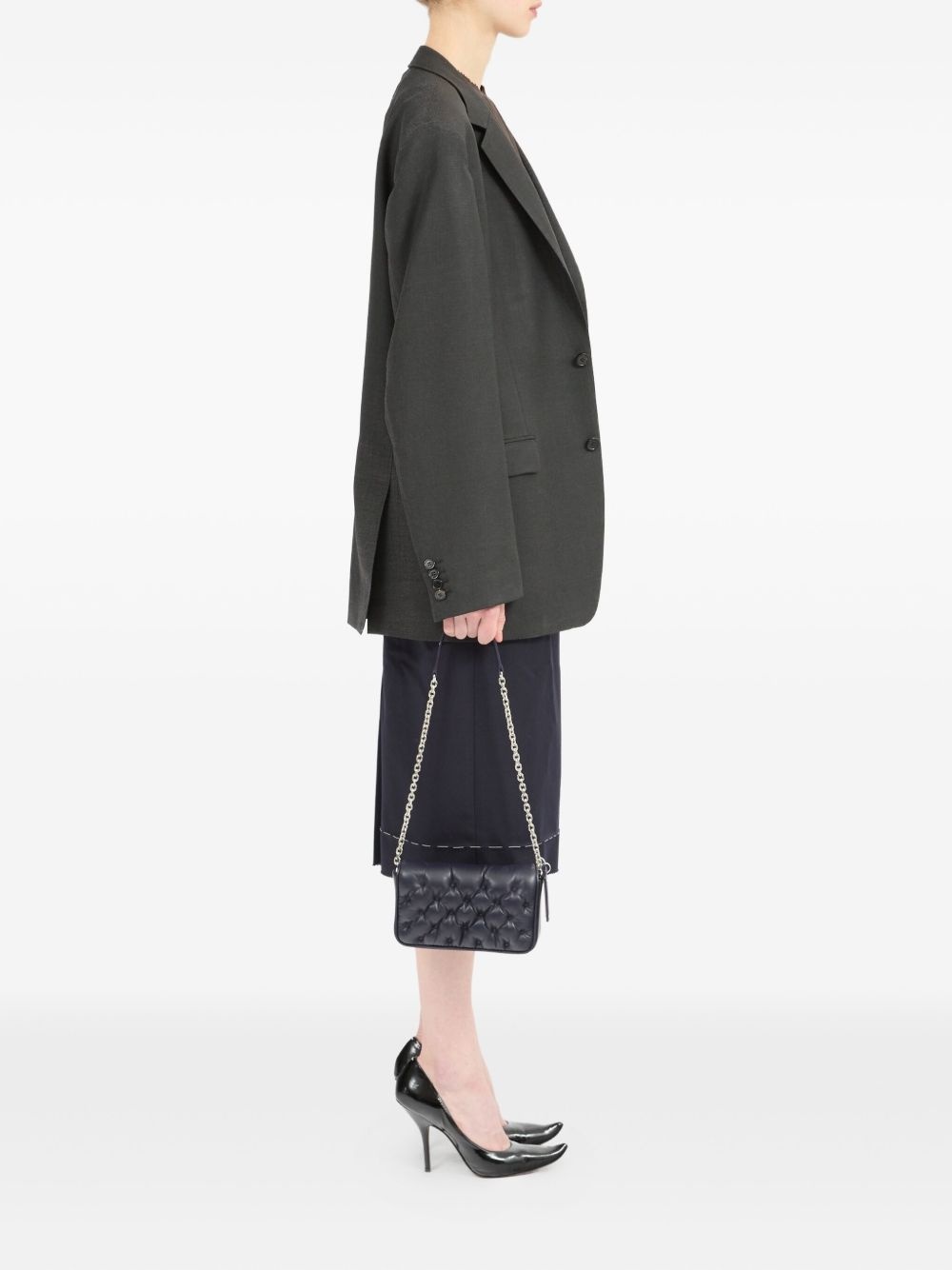 Glam Slam quilted chain shoulder bag - 3
