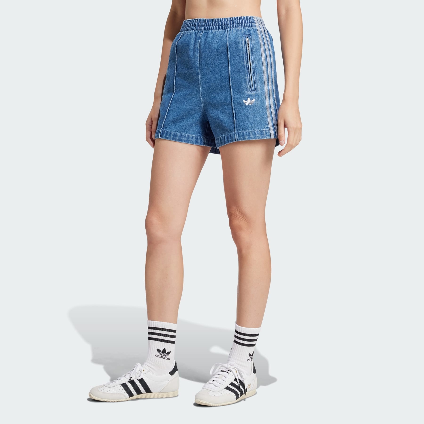 Adicolor Denim Firebird Shorts - 2