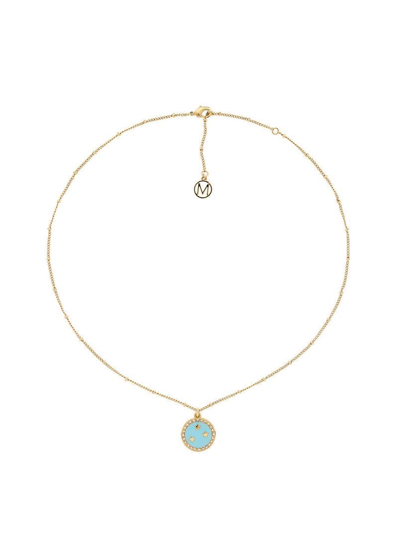 GOLD TURQUOISE STAR PENDANT 1