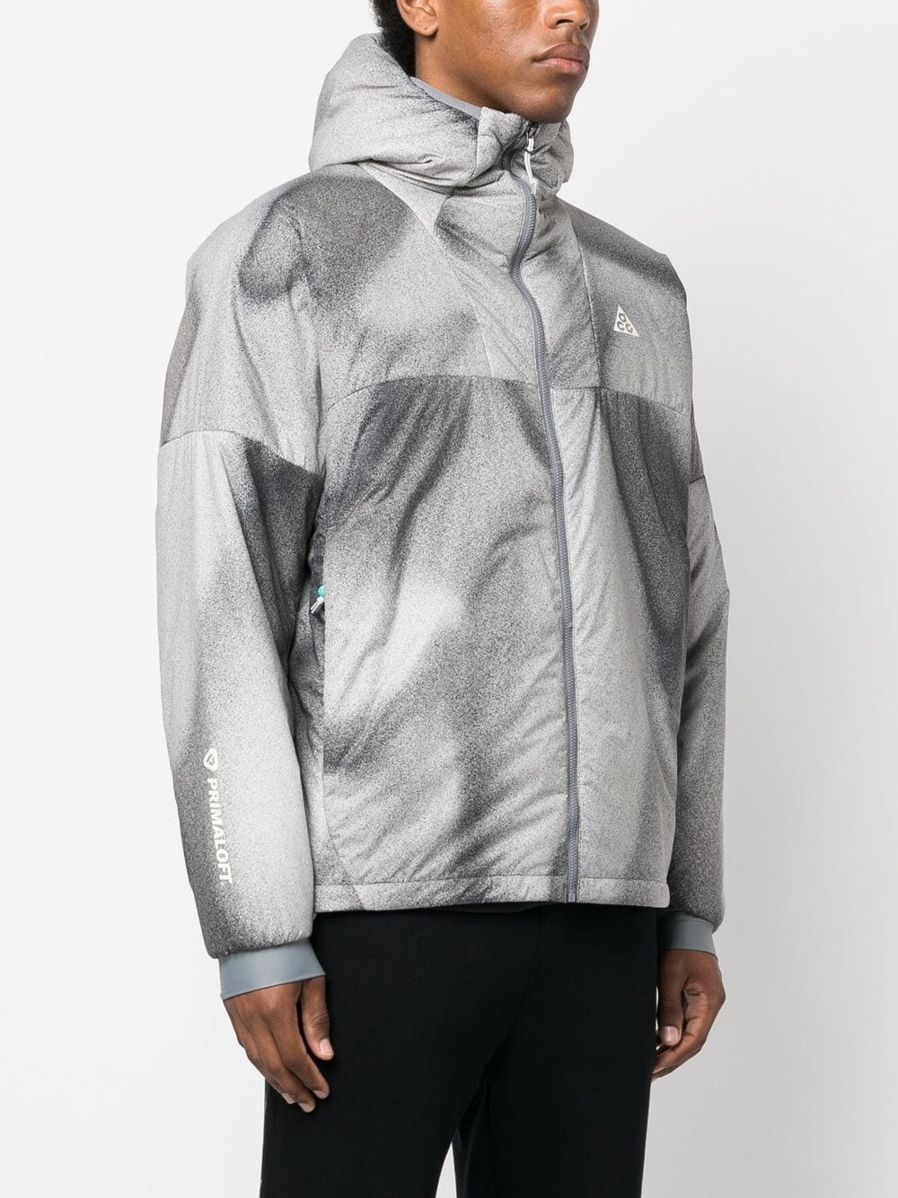 tie-dye zipped jacket - 3