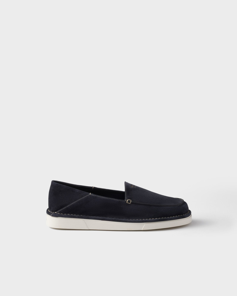 Prada Suede slip-ons outlook
