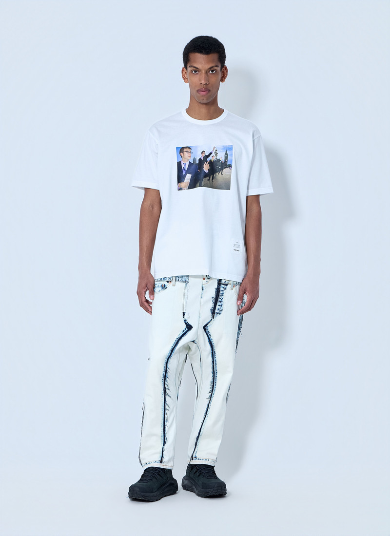 Junya Watanabe MAN Deconstructed Panelled Denim Trousers outlook