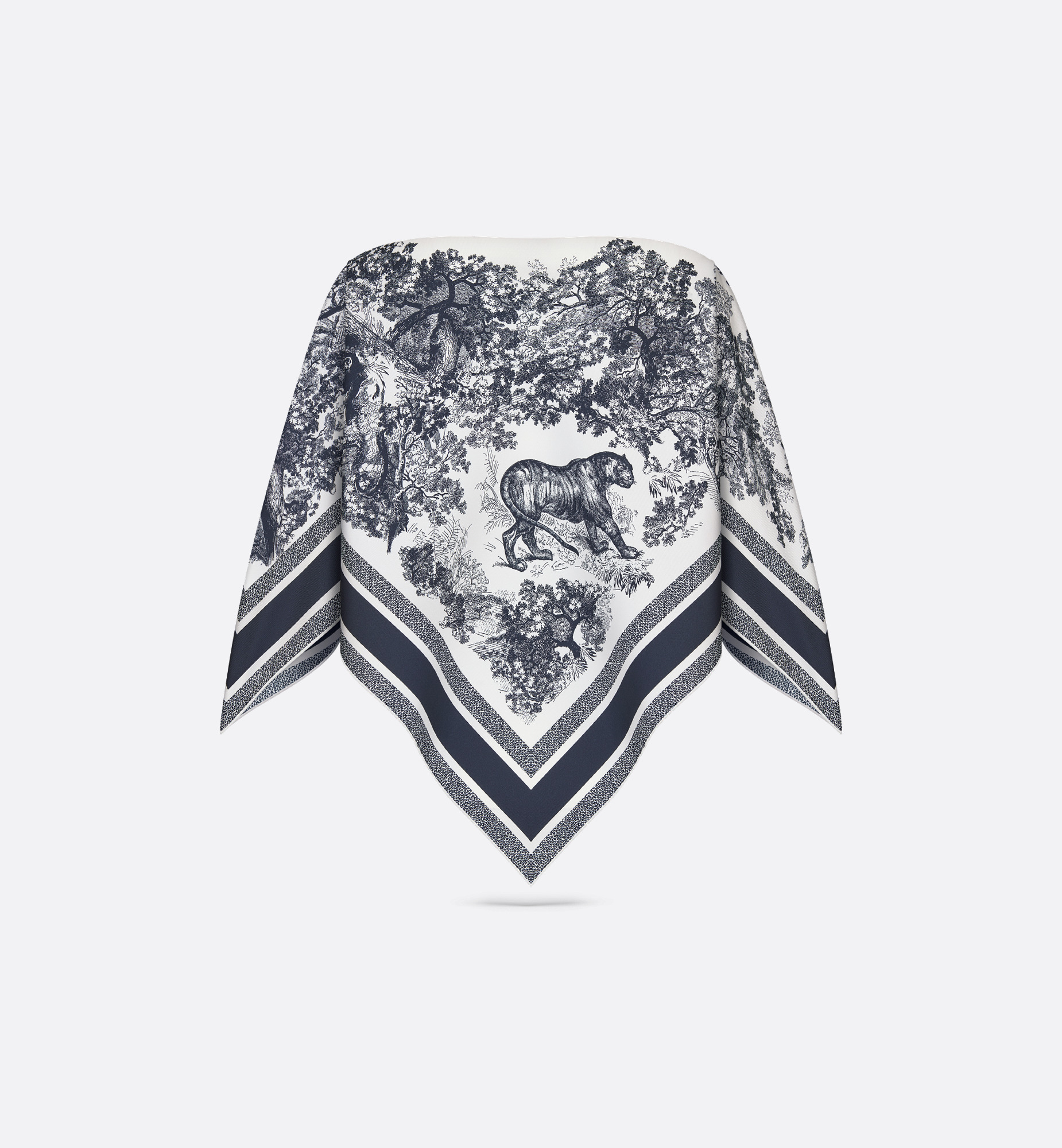 Toile de Jouy Sauvage Dior Silk Top - 4