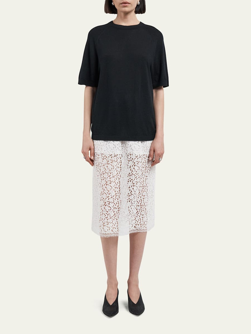 MARIA McMANUS Oversized Cashmere T-Shirt outlook