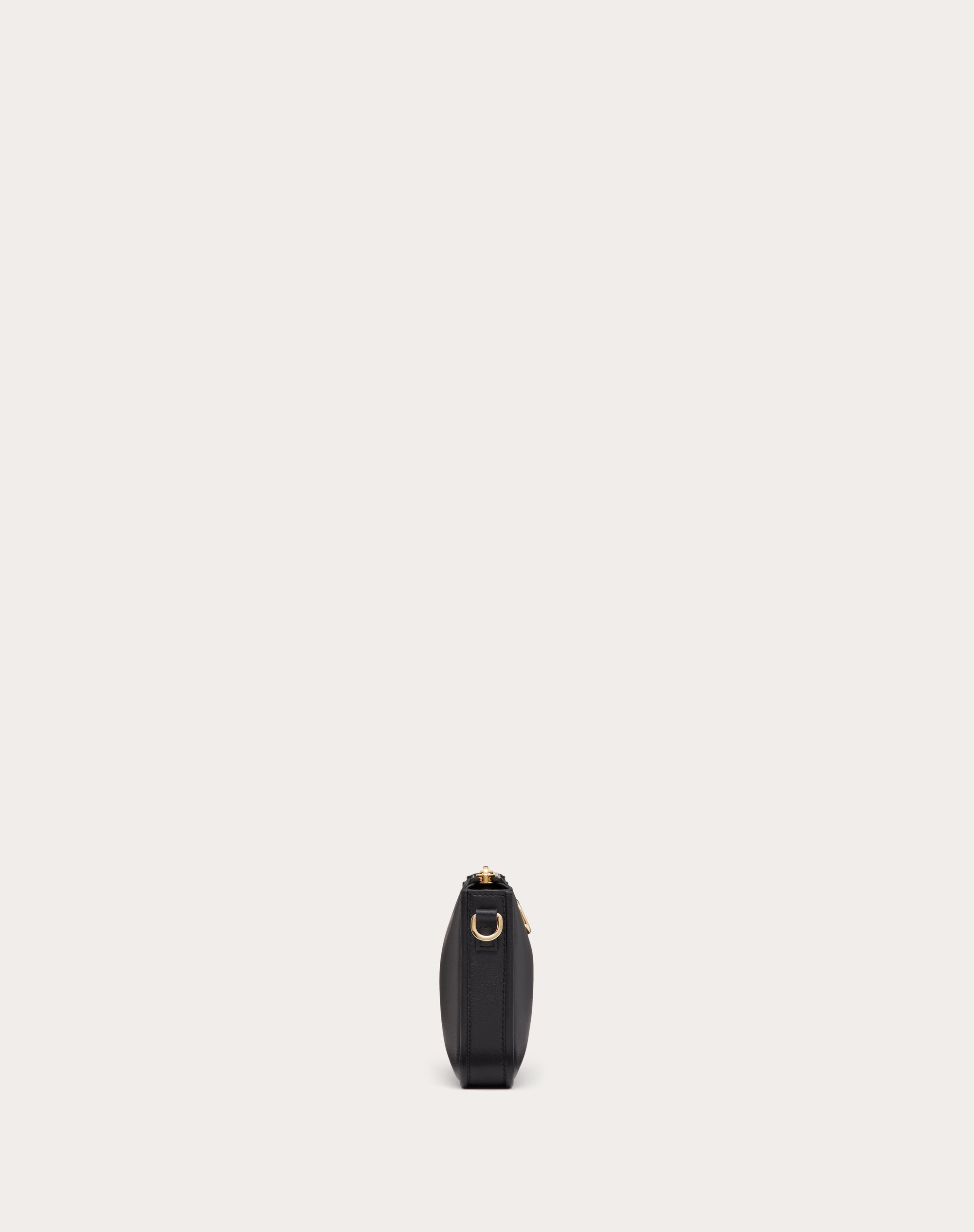MINI VLOGO SIGNATURE CALFSKIN CROSSBODY BAG - 4