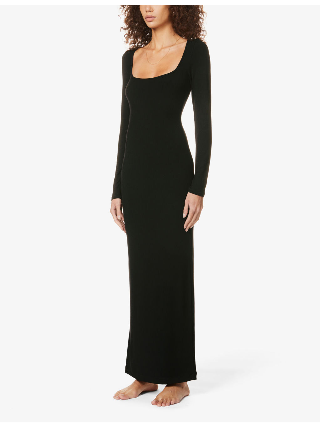 Soft Lounge long-sleeve stretch-jersey nightdress - 2