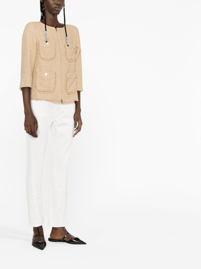 zip-up tweed jacket 4