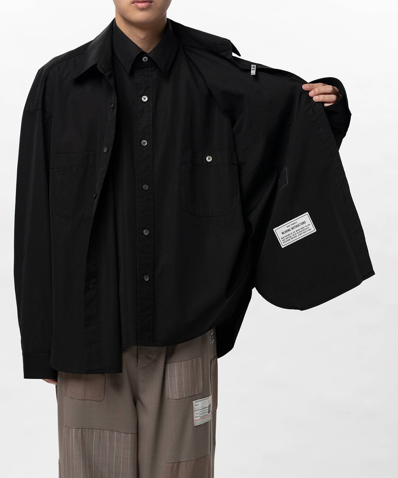 Front Layered Stripe Shirt 9
