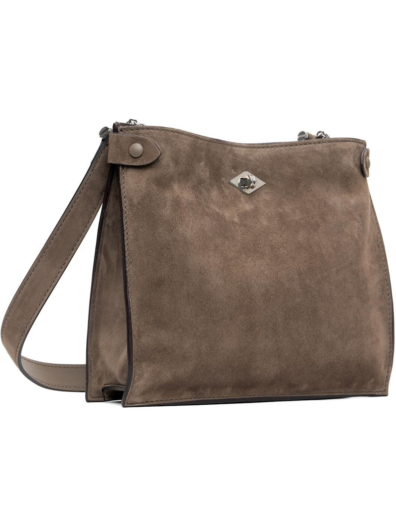 MÉTIER Taupe Stowaway Crossbody Bag outlook