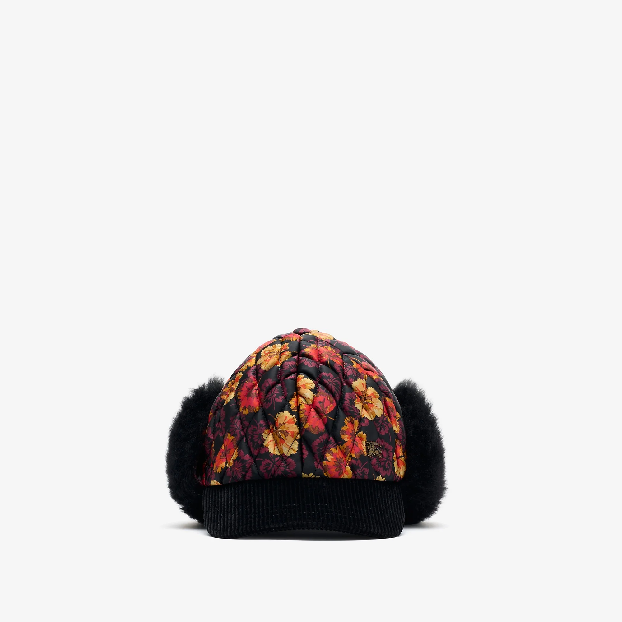 Geranium Leaf Nylon Trapper Cap - 1