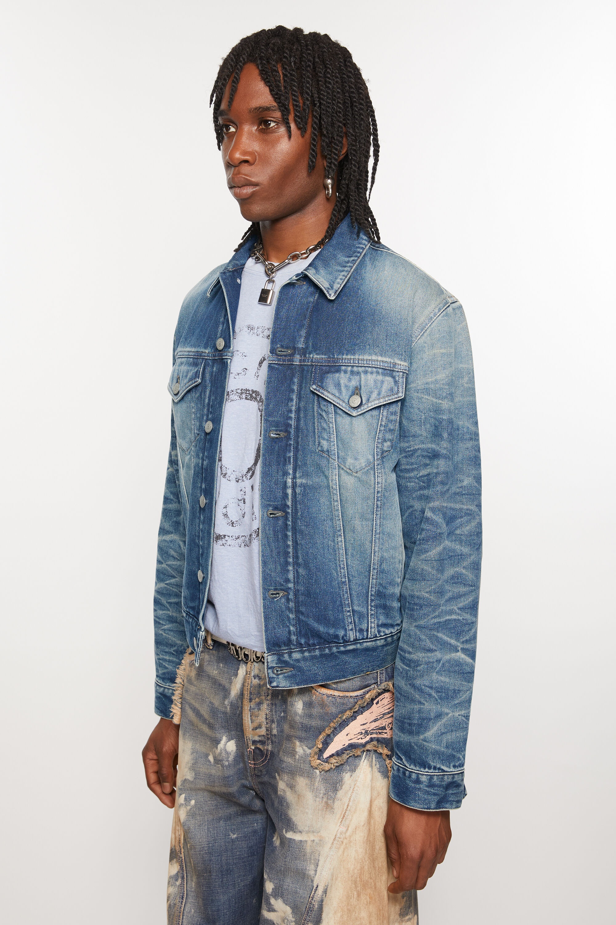 Denim jacket - Regular fit - Mid Blue - 3