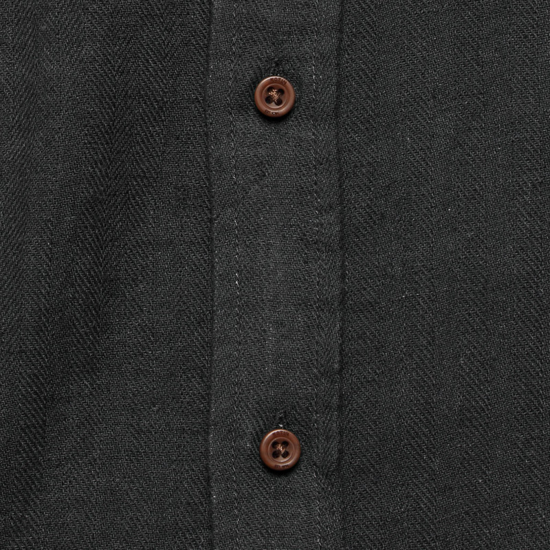 Alan Solid Shirt - Black 3