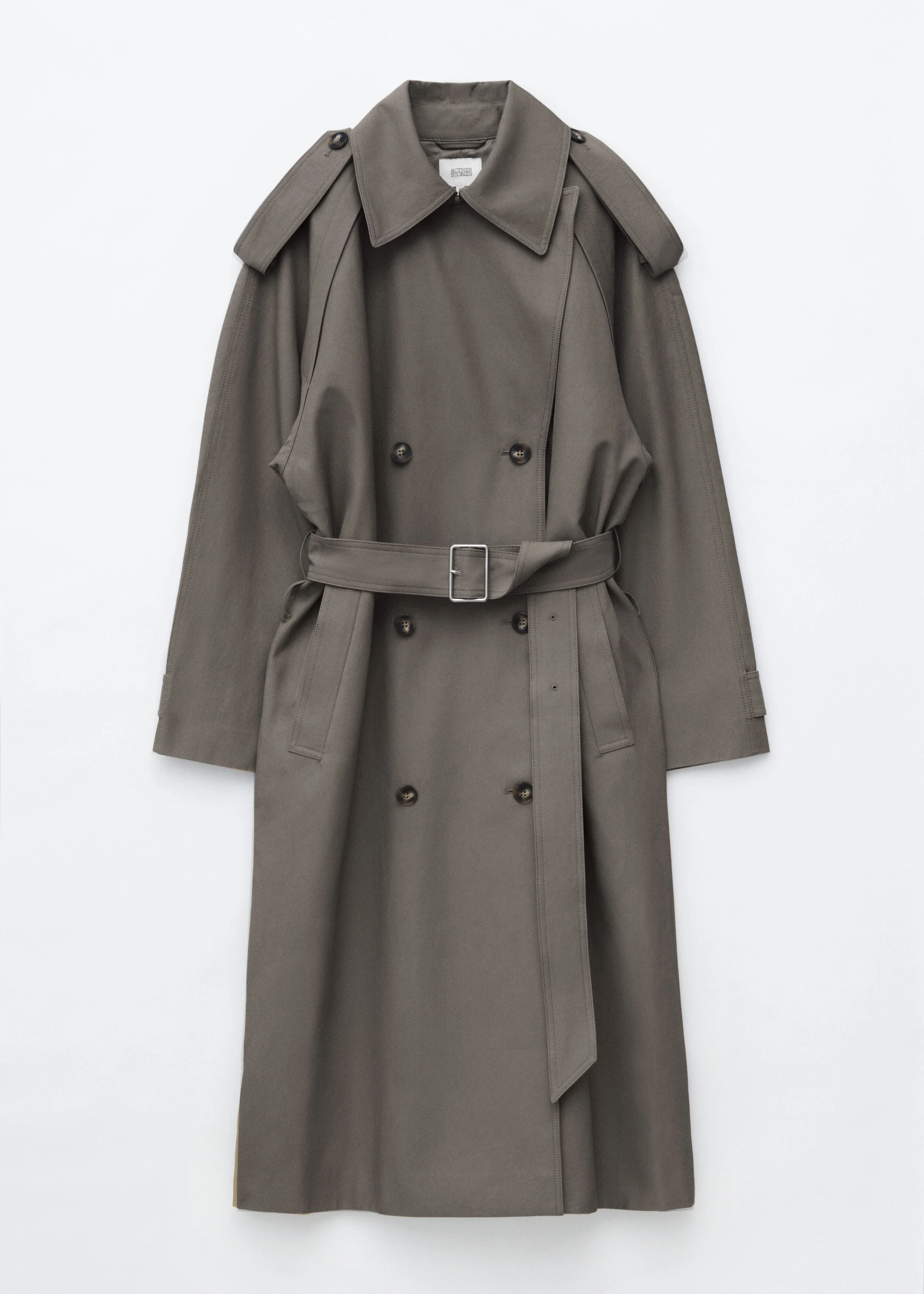Relaxed Trench Coat - 1