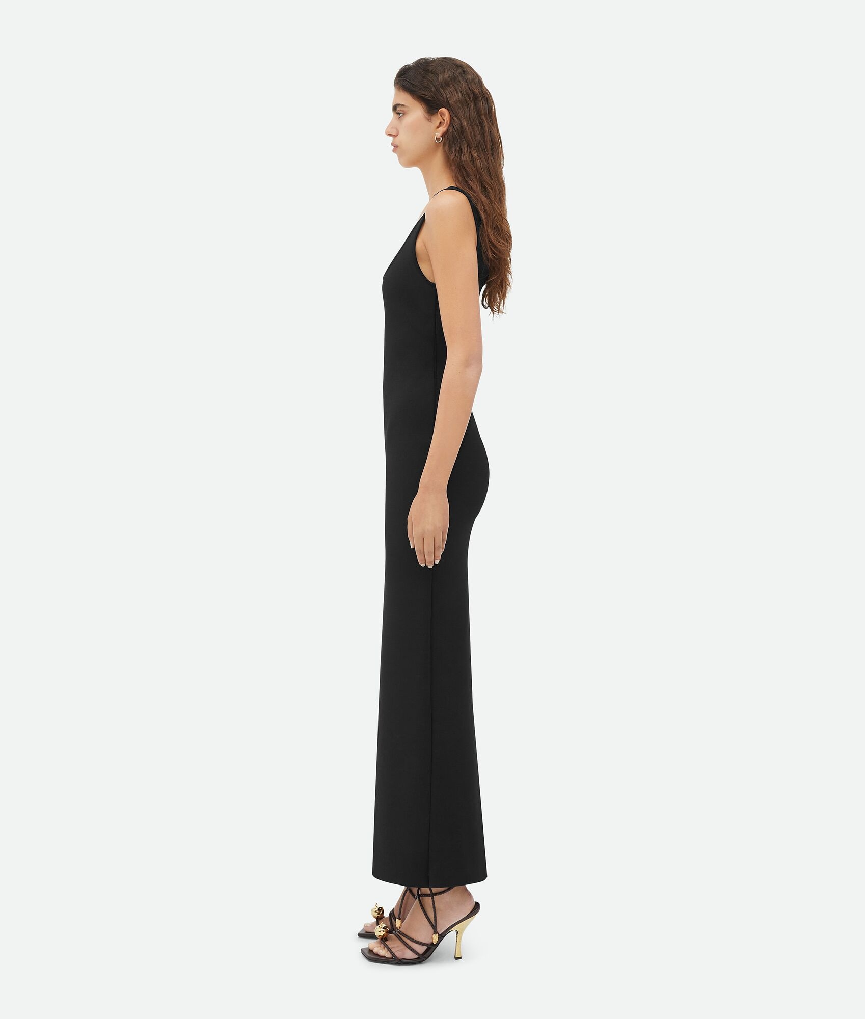 Compact Viscose Long Dress - 2