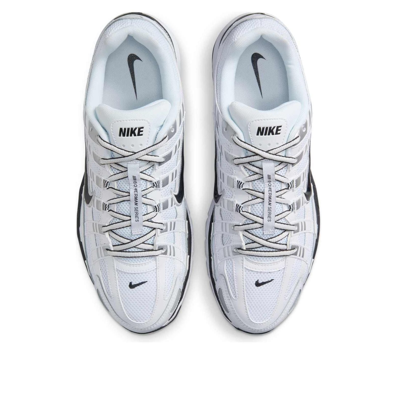 Nike P-6000 'White Metallic Silver Black' CD6404-107 - 4