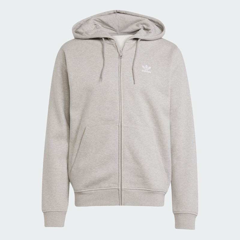 Trefoil Essentials Full-Zip Hoodie 1